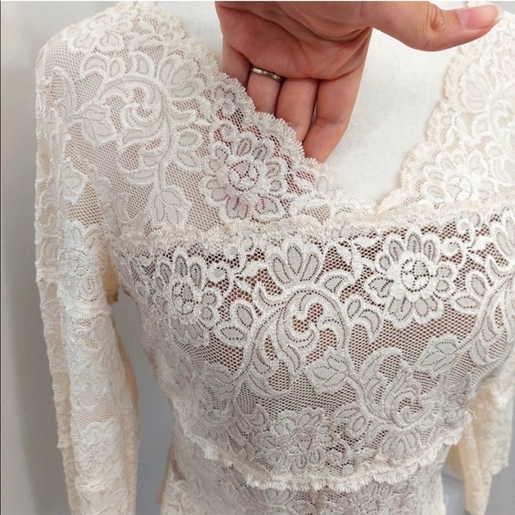 Hanky Panky Tops - COPY - Signature Lace Three-Quarter Sleeve Top